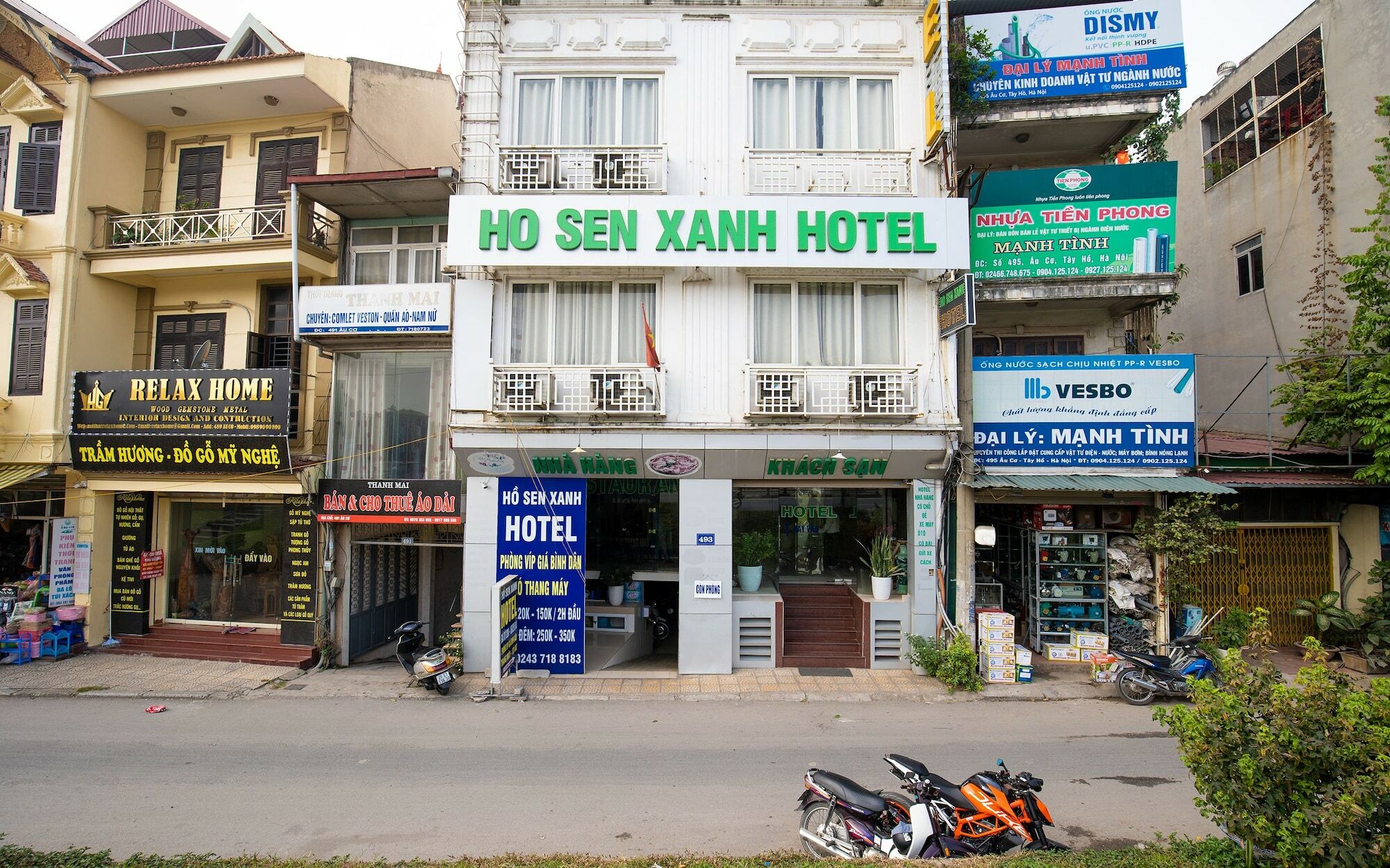Ho Sen Xanh Hotel Ханой Экстерьер фото